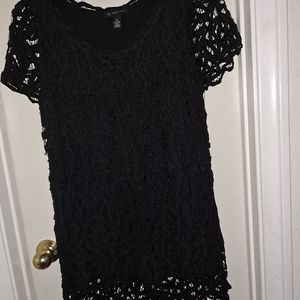 INC cute all occasion  black dress. Size 1X